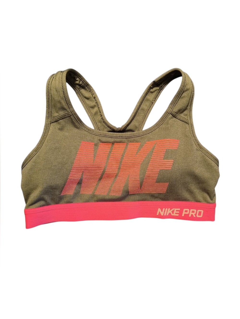 Nike Pro Dri-FIT Women's Racerback High Performance Sports Bra, XS